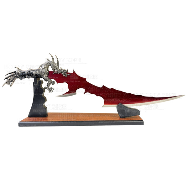 Fantasy Red Dragon Blade with Stand - Expo Display