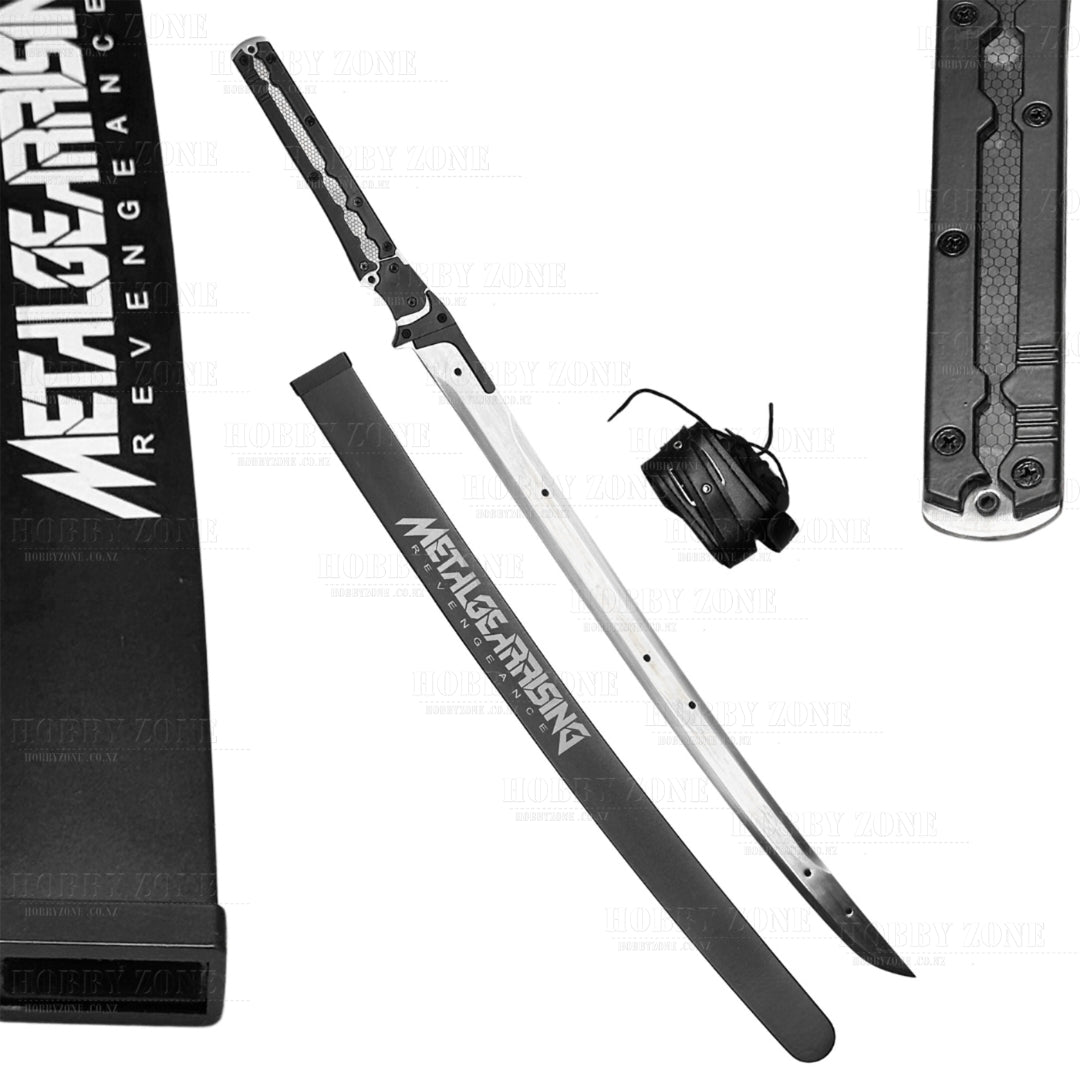 metal gear rising sword replica Metal Gear Rising – Revengeance Full Tang Raiden Sword with Sheath and