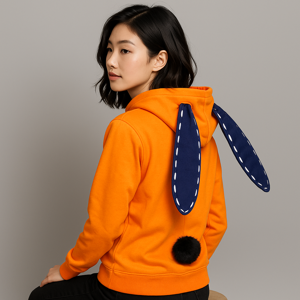 Hoodie Runa Hood Kakegurui Cosplay – Runa Yomozuki Rabbit Ear