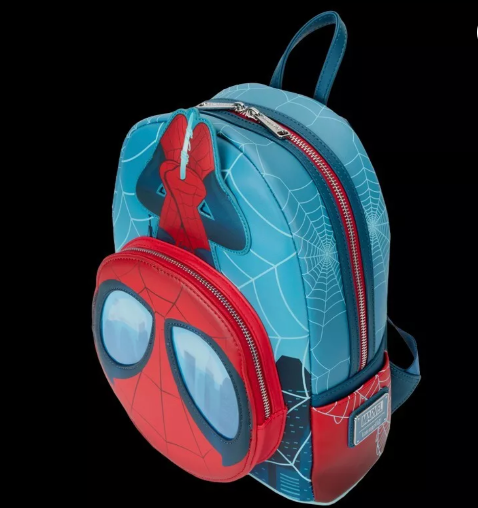 SDCC Comic Con 2024 Spider-Man Lenticular Backpack Loungefly Exclusive SDCC Comic Con 2024 Spider-Man Lenticular Backpack Loungefly Exclusive