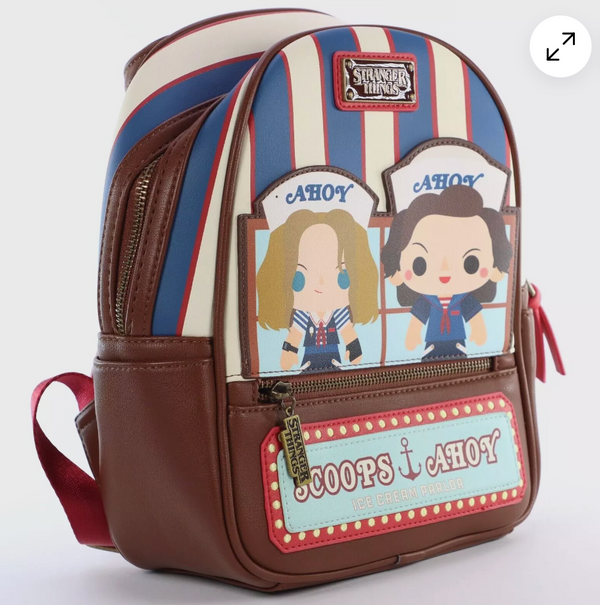 Stranger Things Loungefly Scoops Ahoy Mini Backpack SDCC 2019 Exclusive
