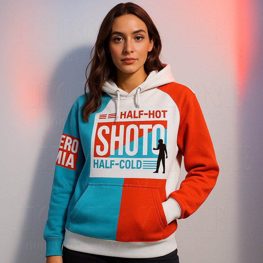 Hoodie Sueter De Todoroki Shoto Todoroki My Hero Academia Half Hot