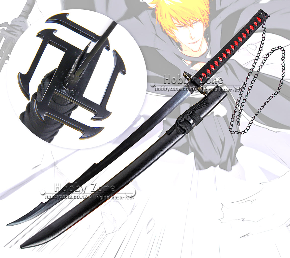Bleach Ichigo Kurosaki Bankai Tensa Zangetsu Sword Hobby Zone