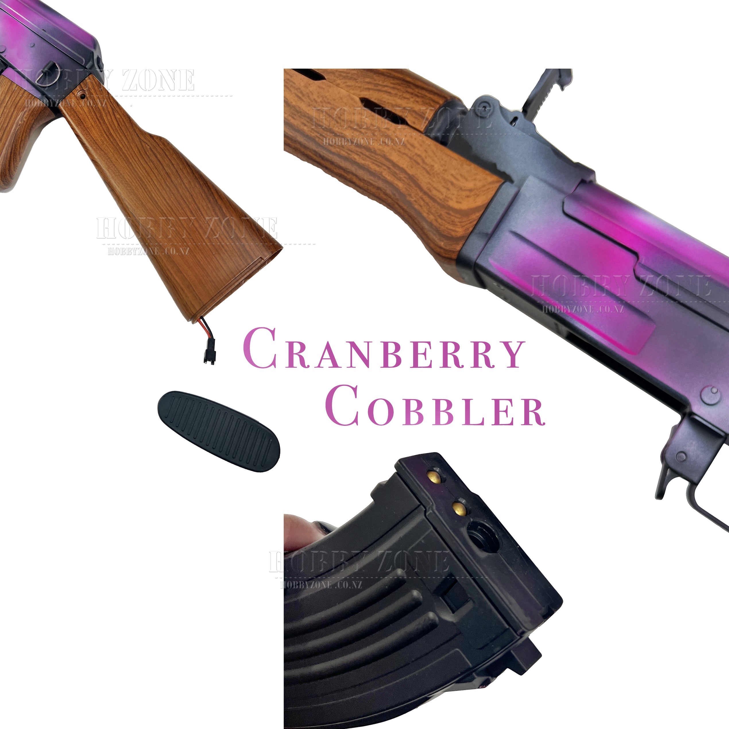 Airsoft Club] Cranberry Cobbler JM Gen 11 AK47 Gel Ball Blaster