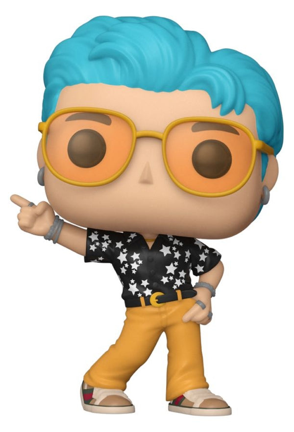 BTS – Dynamite Era – RM in Star Shirt and Orange Pants Pop! Vinyl Figure