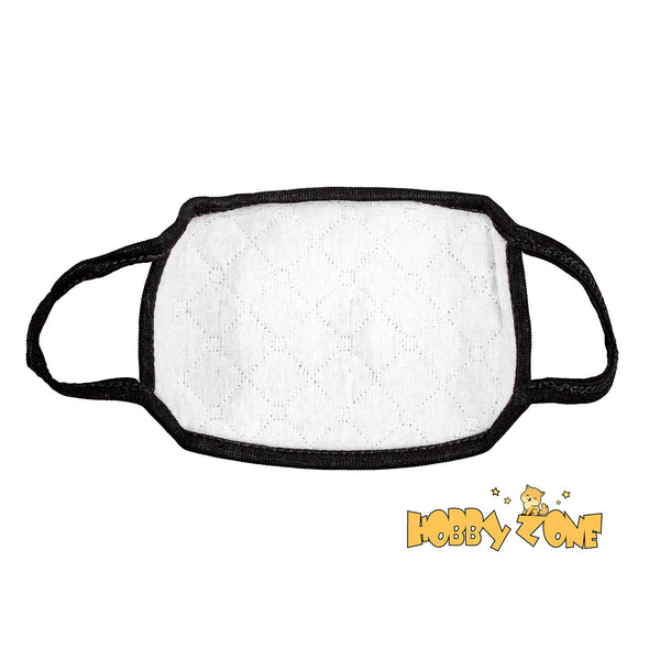 Smiley Teeth Grin Black Reusable Face Mask
