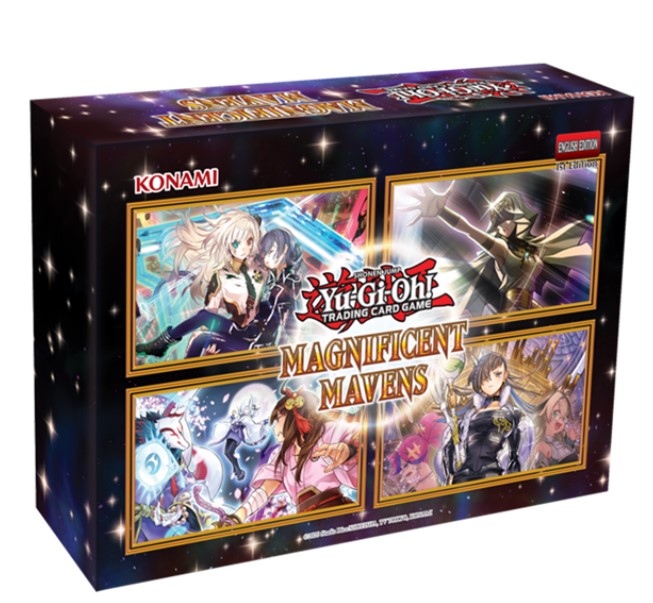 Yu-Gi-Oh! Magnificent Mavens Box Set 1st Edition - 70 Card Sleeves and