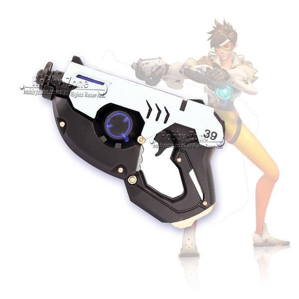 OW Tracer Lena Oxton Foam Pistol Cosplay Weapon