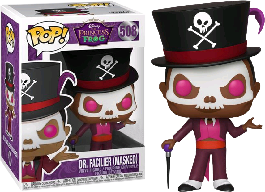 The Princess and the Frog Dr. Facilier with Mask Pop Vinyl