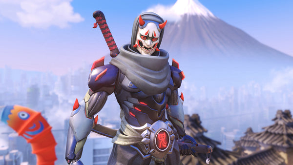 Overwatch – Oni Genji’s Red Dragonblade Sword – Cosplay Katana