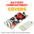 Battery Compartment Cover Lid for Nice Bloke Gel Ball Blaster