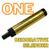 Decorative Silencer - Shiny Gold Style
