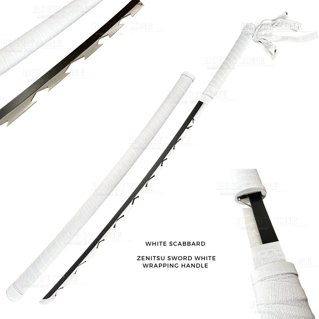 Demon Slayer Inosuke's Sword with White Scabbard