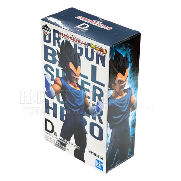 Dragon Ball Super - Super Hero - Vegeta Powering Up Masterlise Figurine - Ichiban Kuji Prize D