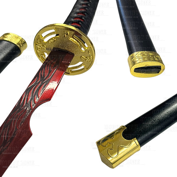 Elden Ring Katana - Rivers of Blood Sword - Round Guard
