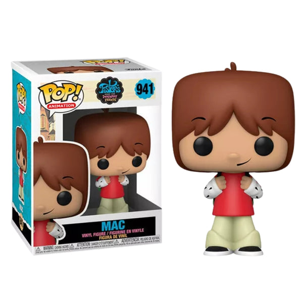 Foster’s Home for Imaginary Friends – Mac in Red Shirt and Cream Pants Pop! Vinyl Figure
