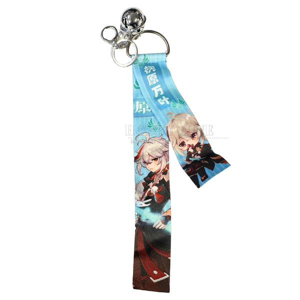 Genshin Impact Kaedehara Manyo Ribbon Keyring