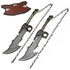 God of War Kratos Twin Blades - Blades of Chaos Daggers with Backboard