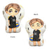 Haikyuu –  Miya Osamu with Volleyball Plush - Large Velvet Cushion