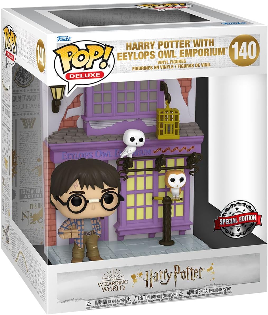 Harry Potter with Eeylops at Owl Emporium Diagon Alley 6" Pop! Vinyl Figure