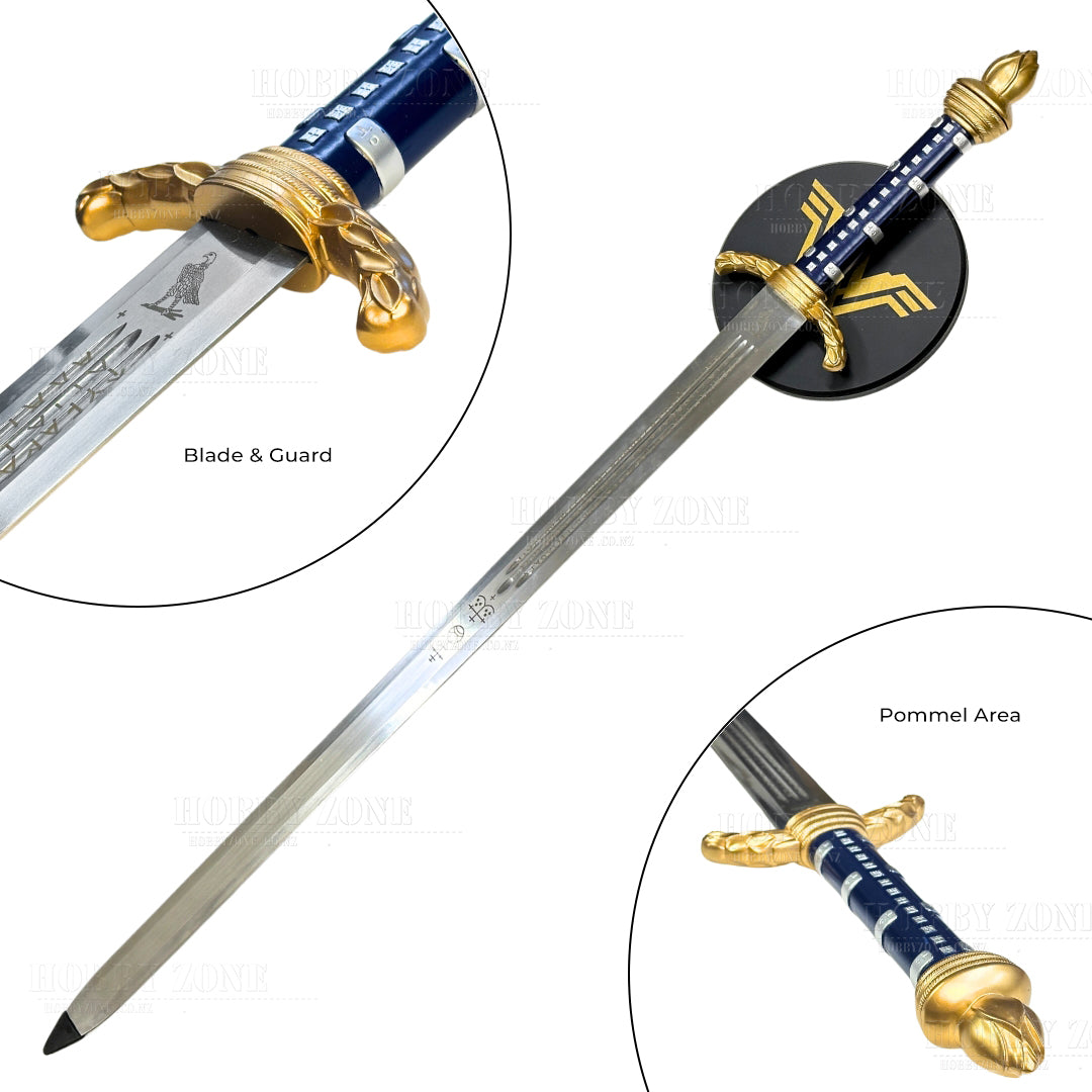Wonder Woman Sword of Athena with Wall Mount
