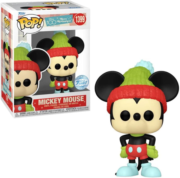 Disney 100th Anniversary Retro Reimagined - Mickey Mouse Pop! Vinyl Figure