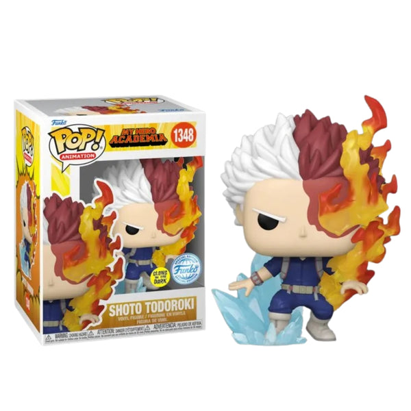 My Hero Academia – Shoto Todoroki Engulfed in Flames with Ice at His Feet Pop! Vinyl Figure