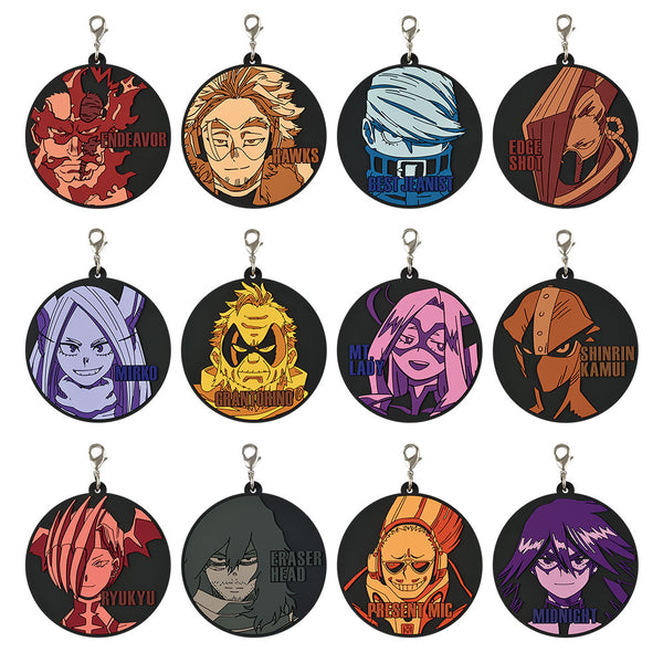 My Hero Academia - The Top 5! - Rubber Keycharm - Ichiban Kuji Prize J