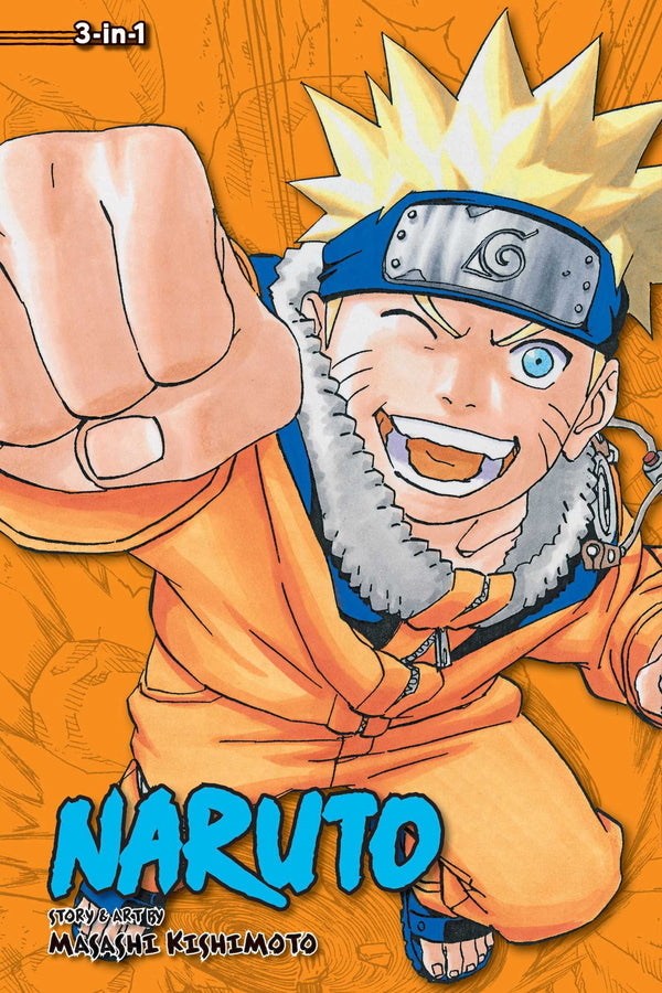 Naruto Manga Collection - Three in One Book - Volumes 19 to 21