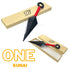 Naruto Plastic Cosplay Kunai - Red Handle Wrap