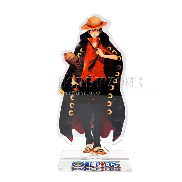 One Piece Luffy in Black Trench Coat Acrylic Stand