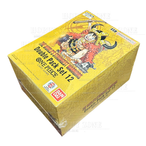 One Piece Card Game –  4th Anniversary Double Pack - TCG The World's Strongest Warriors [DP-12] - English Version