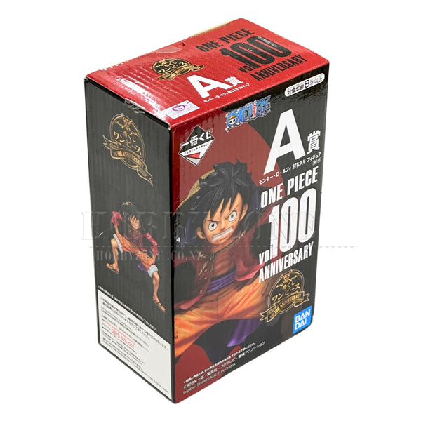 One Piece - Vol. 100 Anniversary - Luffy Staring at Opponent Masterlise Figurine - Ichiban Kuji Prize A