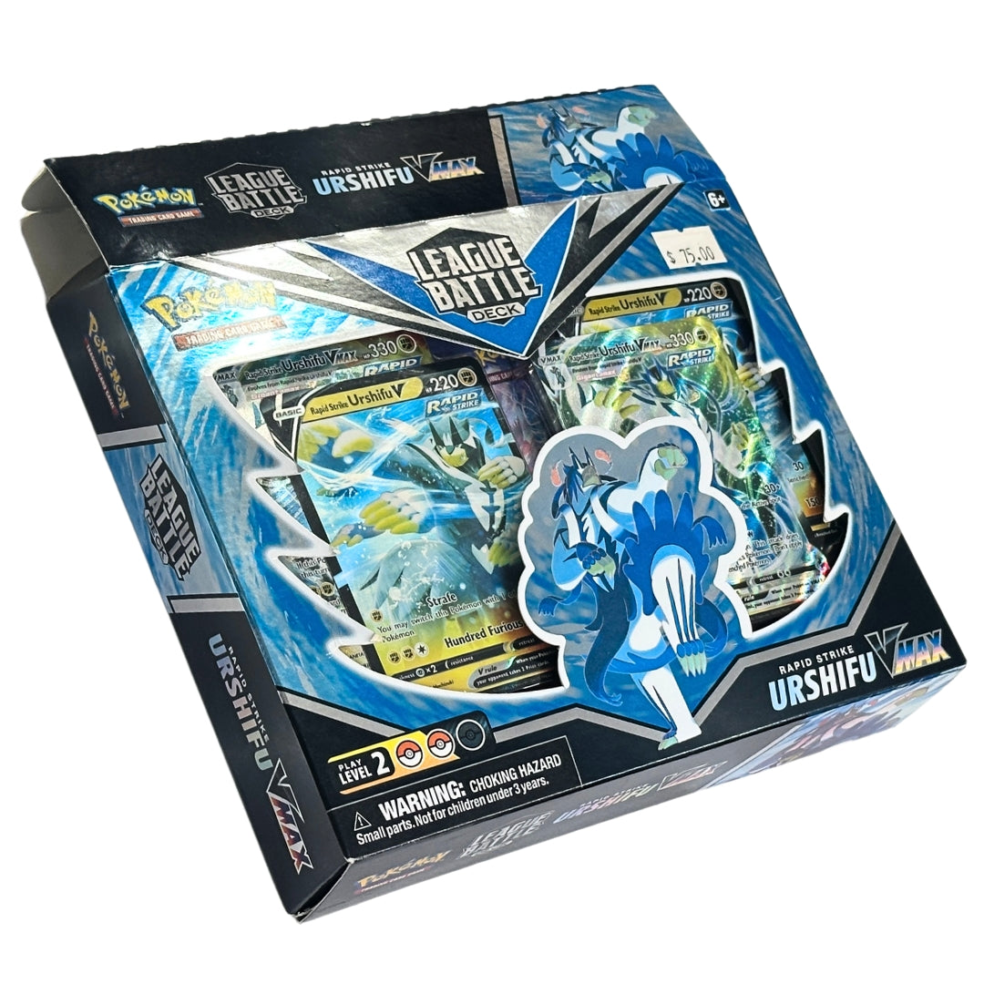 Pokémon TCG: Urshifu VMAX League Battle Deck – Rapid Strike – Blue Box