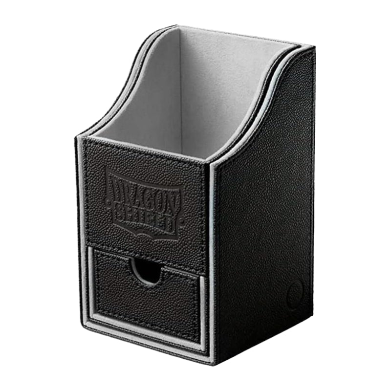 Dragon Shield - Nest+ 100 - Black/Light Grey Themed Deck Box