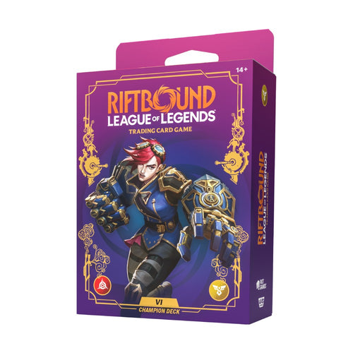 Riftbound TCG – League of Legends – Unleashed Champion Deck Display: Vi