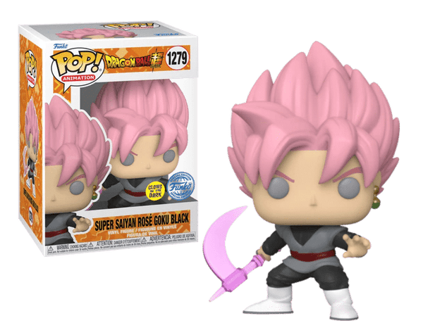 Dragon Ball Z Super - Super Saiyan Rose Goku Black Glow Pop! Vinyl Figure