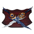 Solo Leveling - Moonshadow Twin Daggers with Backboard