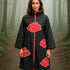 Naruto – Akatsuki Cloak – Twill Weave Red Cloud Cosplay Coat
