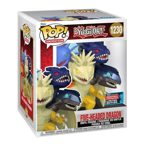 Yu-Gi-Oh! - Five-Headed Dragon 6" Pop! Vinyl Figure - 2022 Fall Convention - Limited Edition