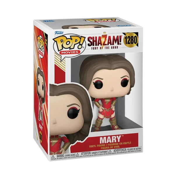 Shazam! Fury of the Gods - Mary Bromfield in Red Suit with White Cape Pop! Vinyl Figure