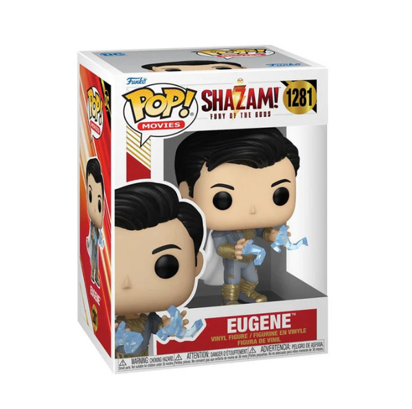 Shazam! Fury of the Gods - Eugene Choi Powered Up with Blue Lightning Pop! Vinyl Figure
