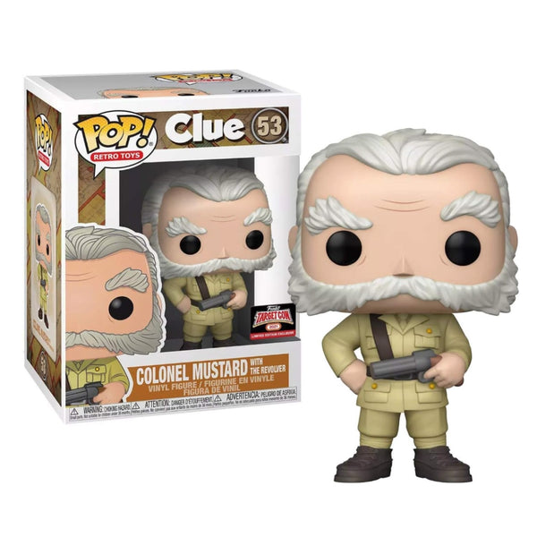 Clue - Colonel Mustard with Revolver Pop! Vinyl Figure