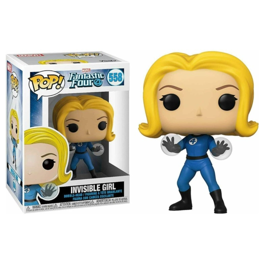 Marvel: Fantastic Four - Invisible Girl Using Force Fields Pop! Vinyl Figure
