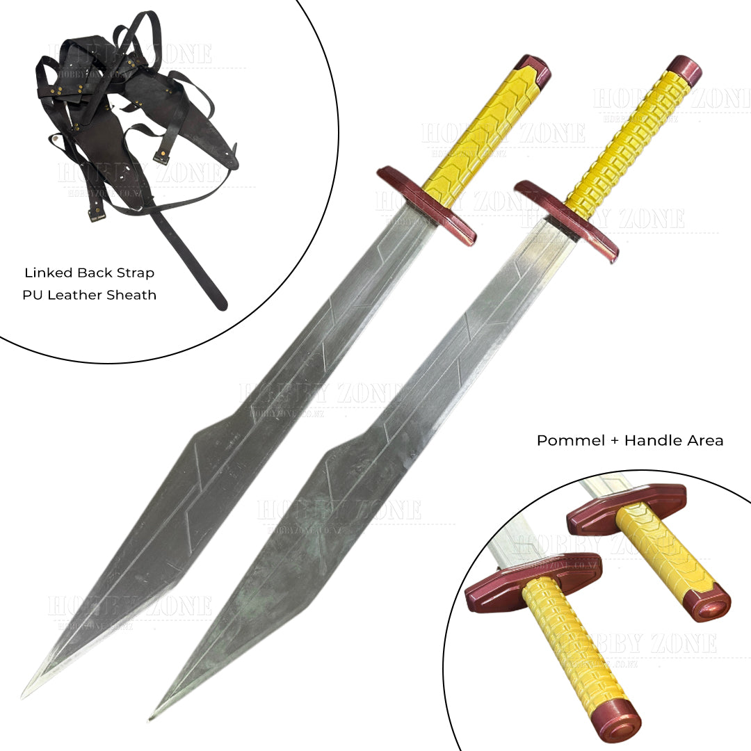 Thor Ragnarok Twin Swords - Medieval Gladiator Sword Set