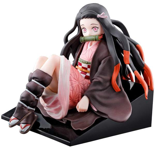 Demon Slayer - Become a Stronger Blade than Anyone - Nezuko Leaning Back Figurine - Ichiban Kuji Prize B