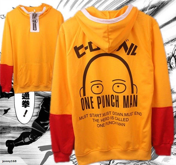 One Punch Man Saitama Costume Cosplay Hoodie