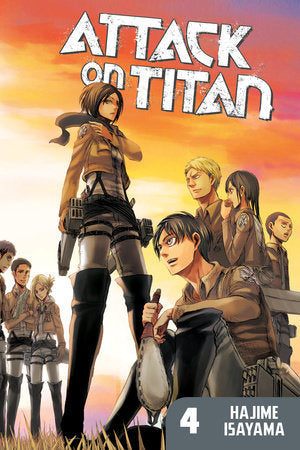 Attack On Titan Manga Volume 4