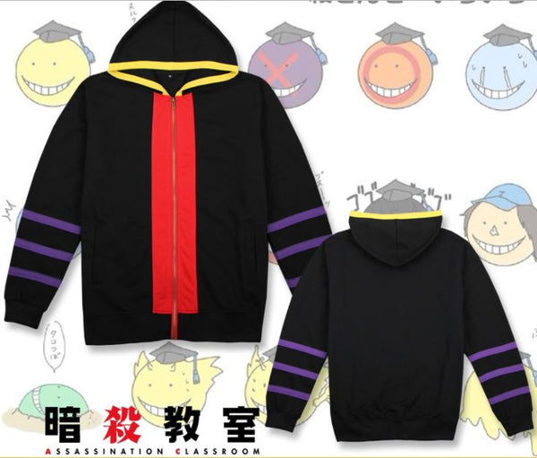 Assassination Classroom Kurosensei Costume Cosplay Hoodie