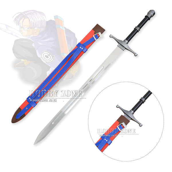 Dragon Ball Z Super Trunks Sword with Leather Sheath-Version 2